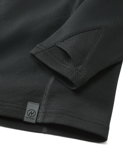 PRO Merino 200 Zip-T Hoodie | Black