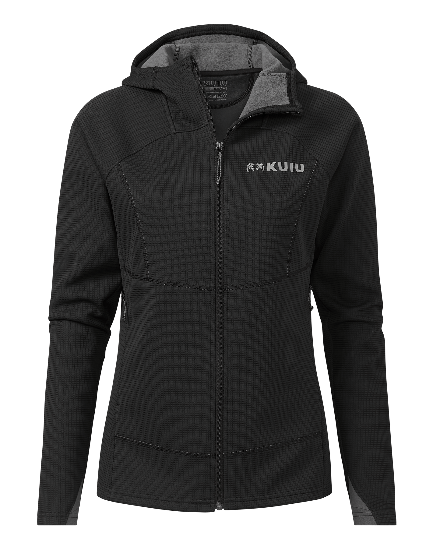 Women’s Peloton 240 Full Zip Hoodie | Black