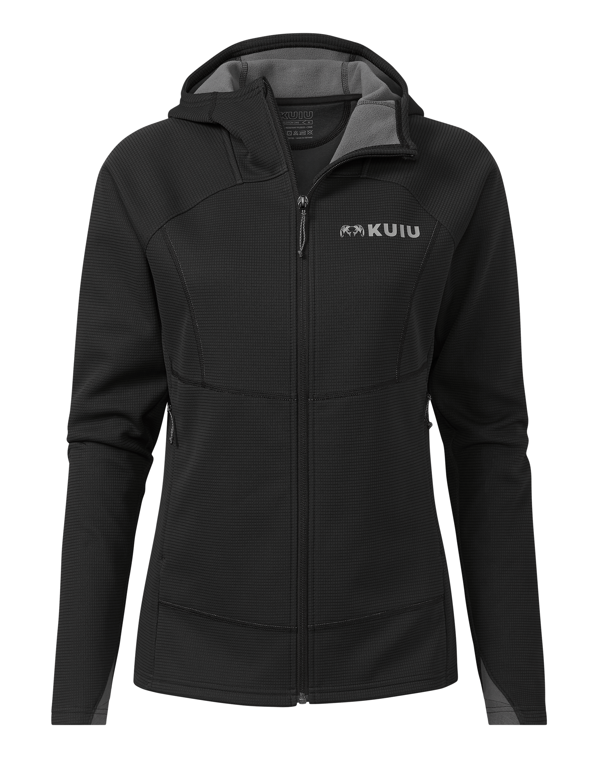 Women’s Peloton 240 Full Zip Hoodie | Black