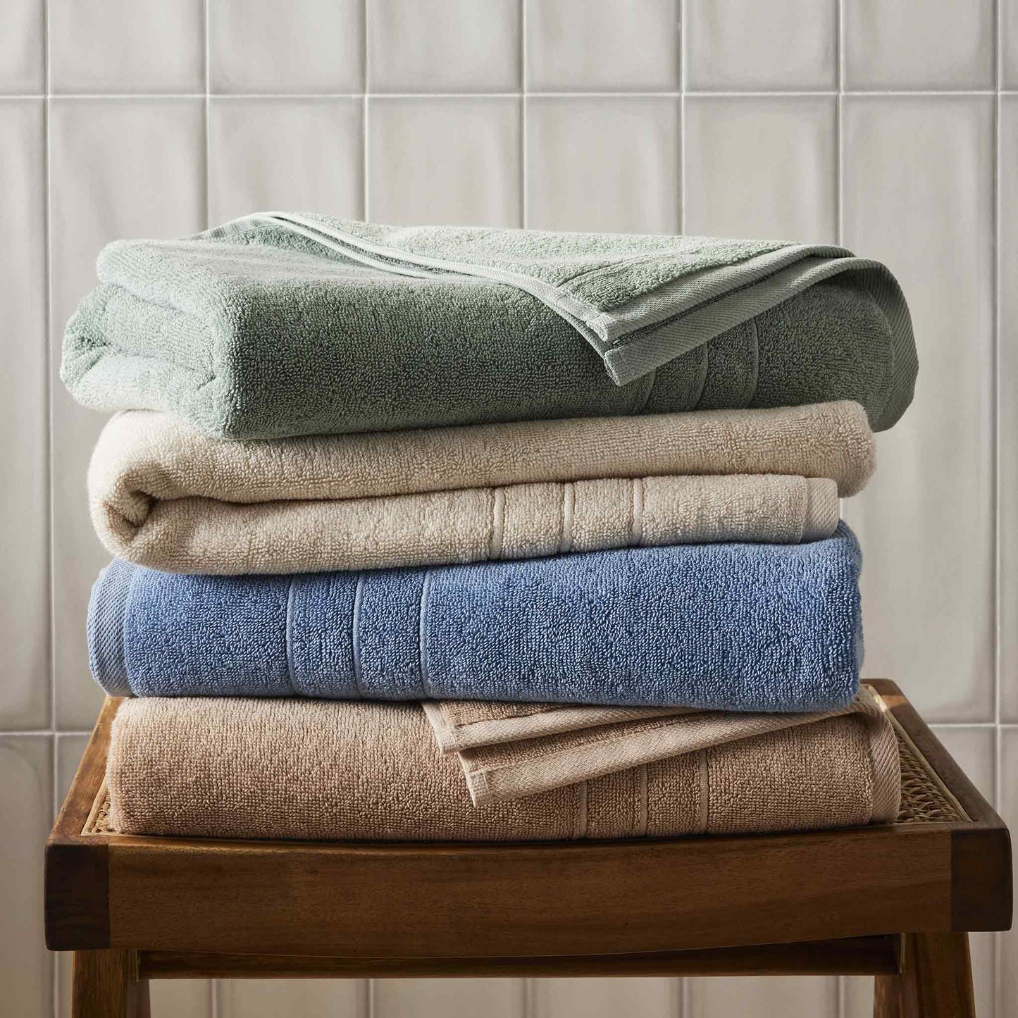 Super-Plush Turkish Cotton Washcloths Set of 2 - Last Call