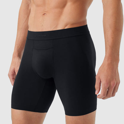 Jetsetter Boxer Brief 8" -- Space Black