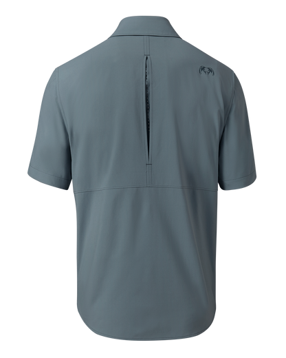 Mesa Vented SS Snap Shirt | Slate