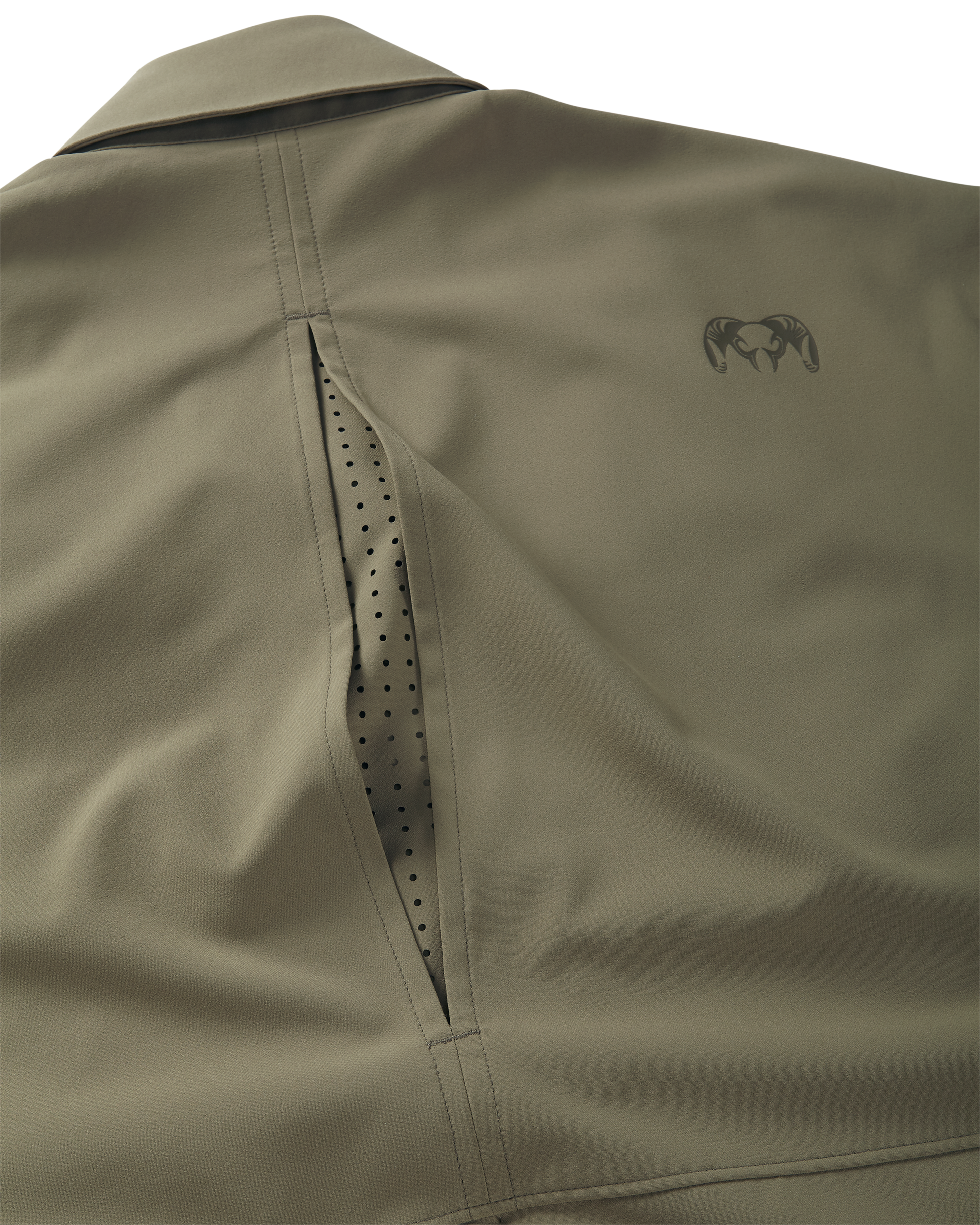 Mesa Vented LS Snap Shirt | Khaki