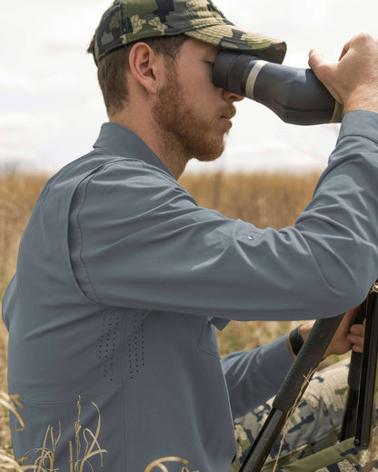 Mesa Vented LS Snap Shirt | Buckbrush