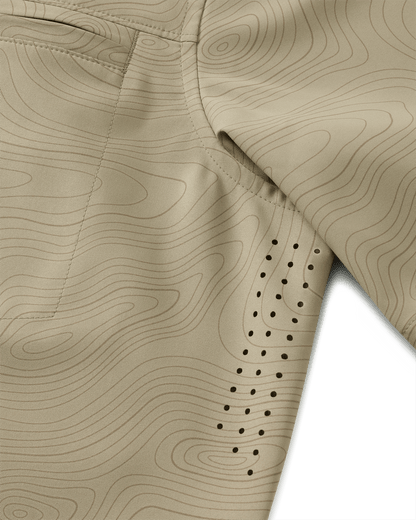 Mesa Vented SS Snap Shirt Topo | Bone Topo Print