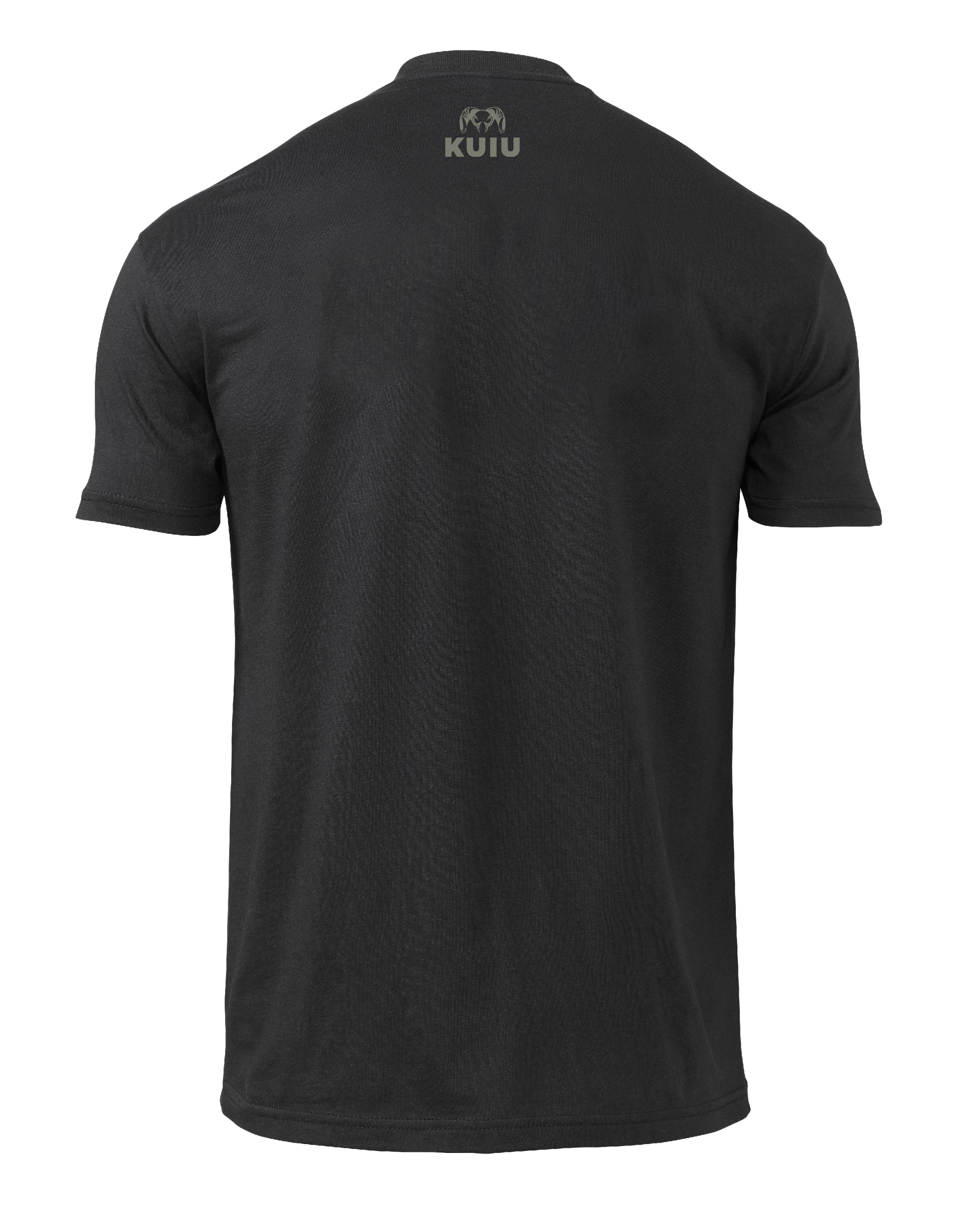 KUIU Topo Block Logo T-Shirt | Black