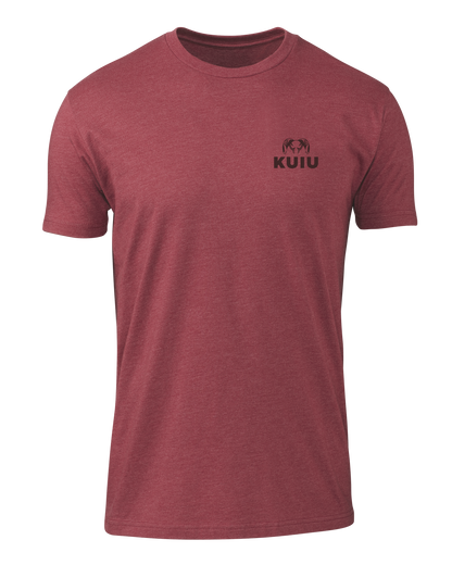 KUIU Ram Badge T-Shirt | Cardinal