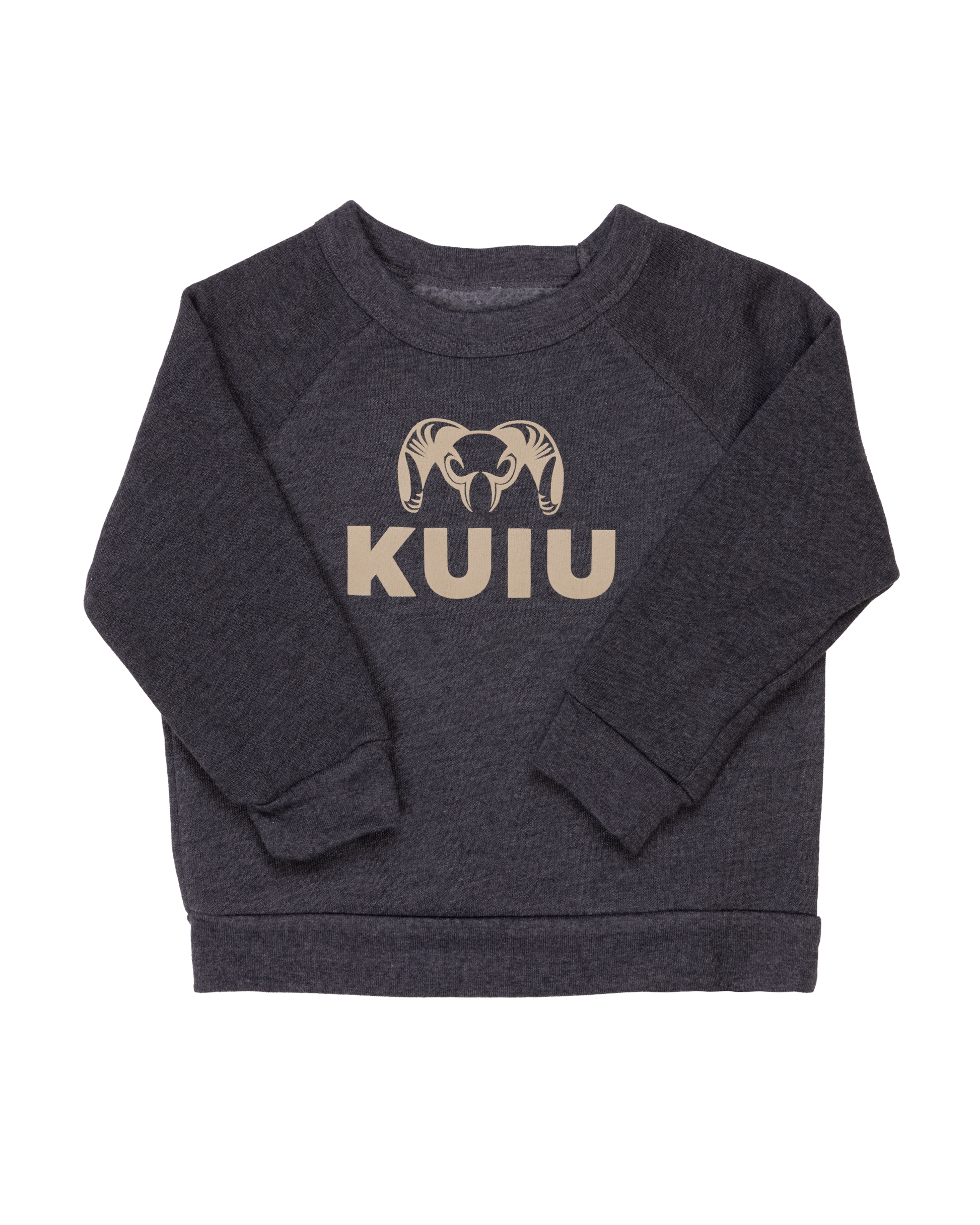 Toddler Stacked Logo Crewneck Sweatshirt | Khaki