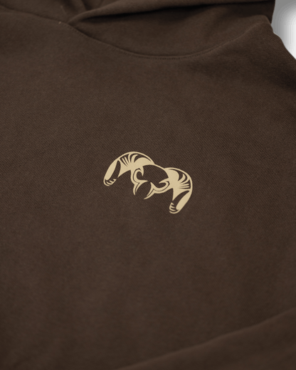 Workgrade Heavyweight Hoodie | Brown