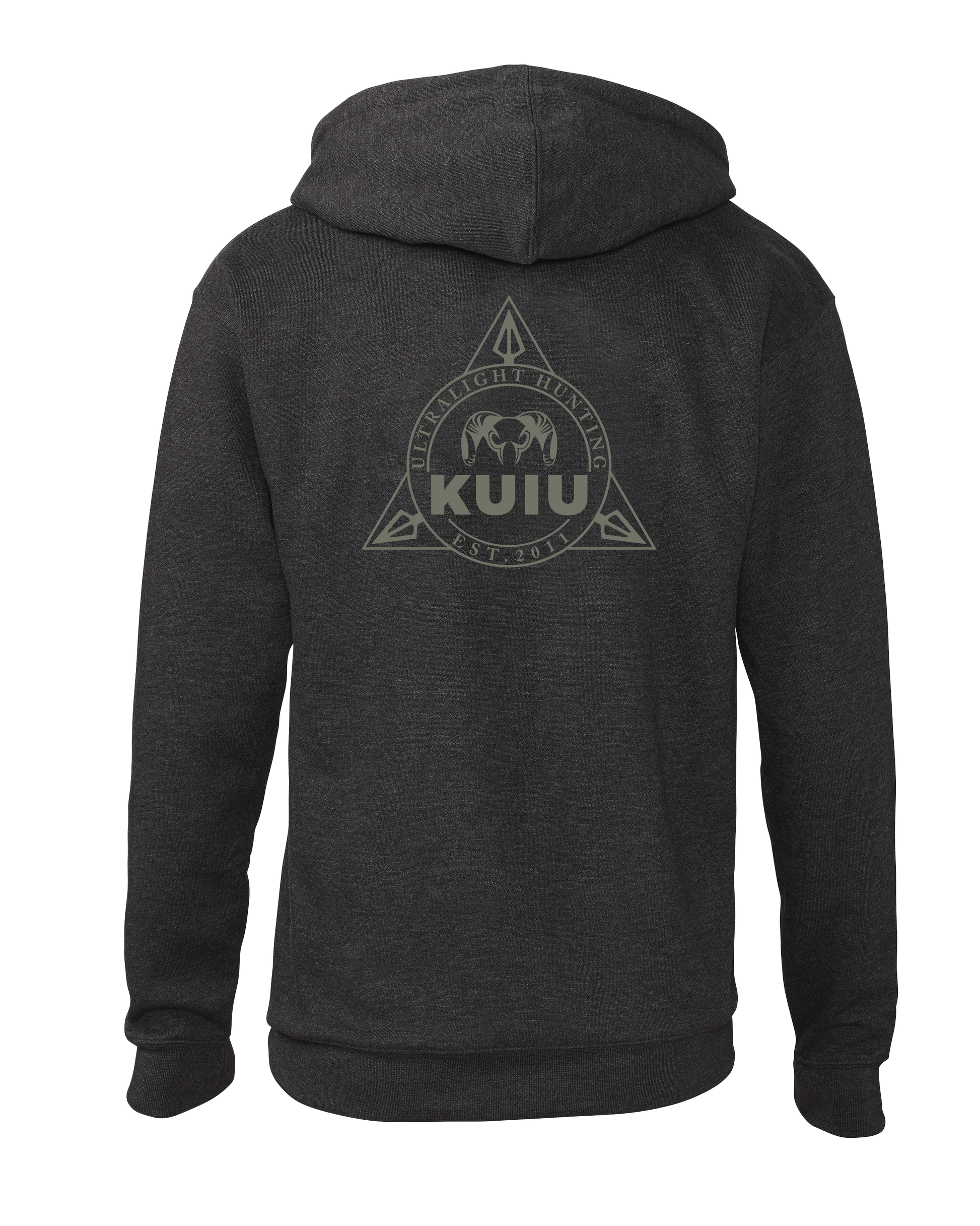 Outlet KUIU Bowhunter Badge Hoodie | Charcoal