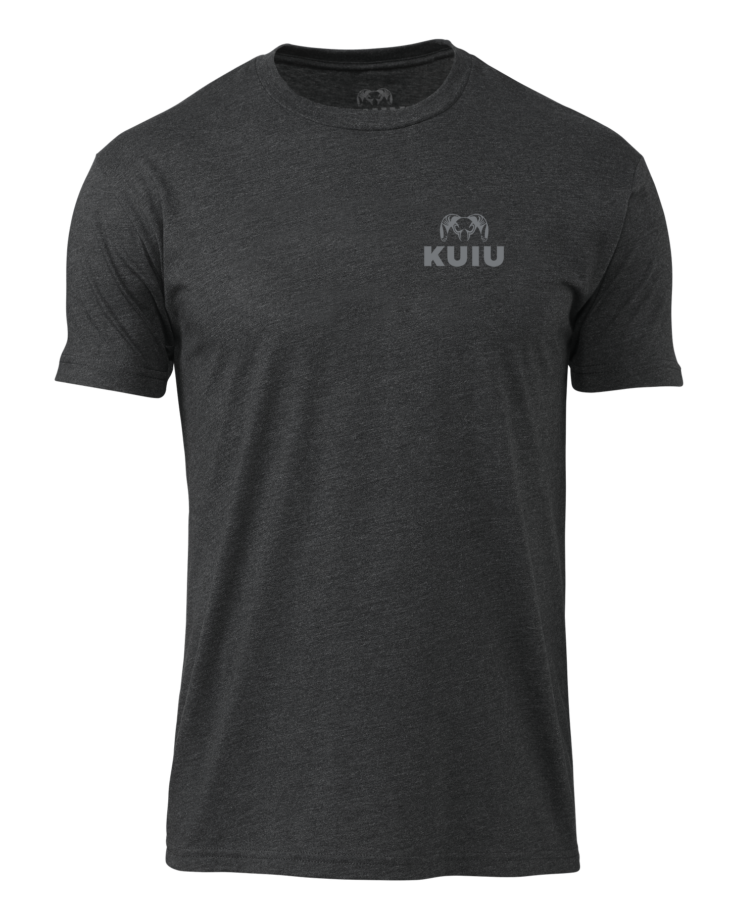 KUIU Ram Chest Logo T-Shirt | Charcoal