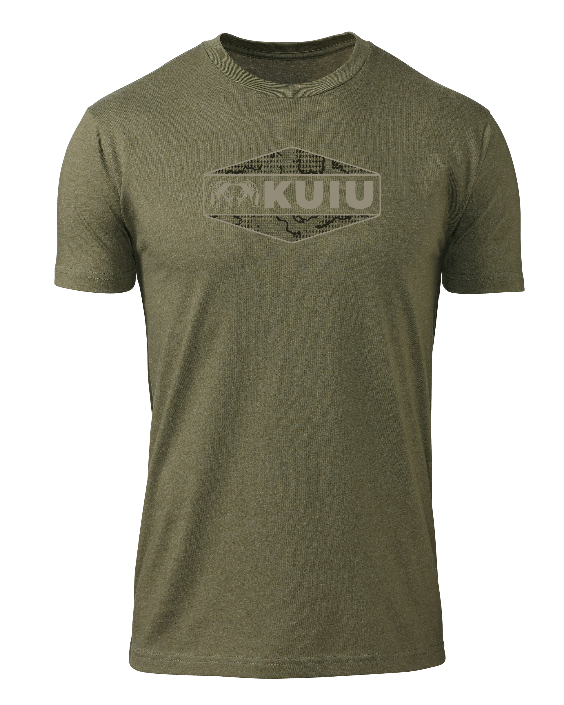 Outlet KUIU Tonal Patch T-Shirt | Military Green