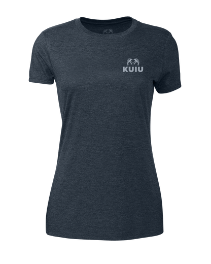 KUIU Women’s Topo Shield T-Shirt | Midnight Navy