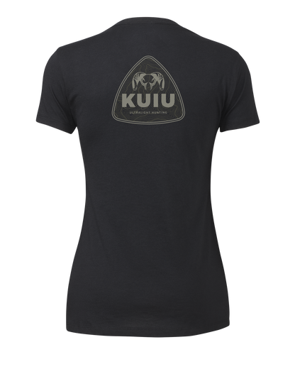 KUIU Women’s Topo Shield T-Shirt | Black