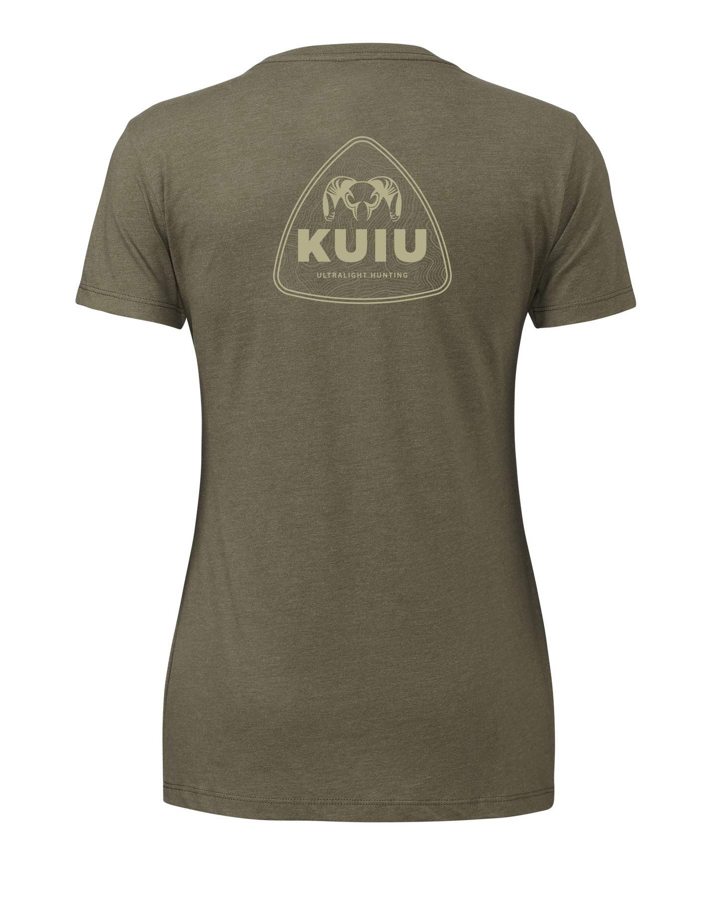 KUIU Women’s Topo Shield T-Shirt | Military Green