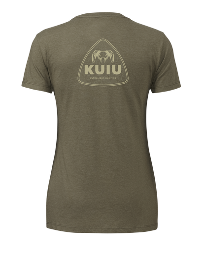 KUIU Women’s Topo Shield T-Shirt | Military Green