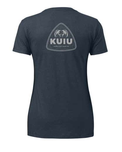 KUIU Women’s Topo Shield T-Shirt | Midnight Navy