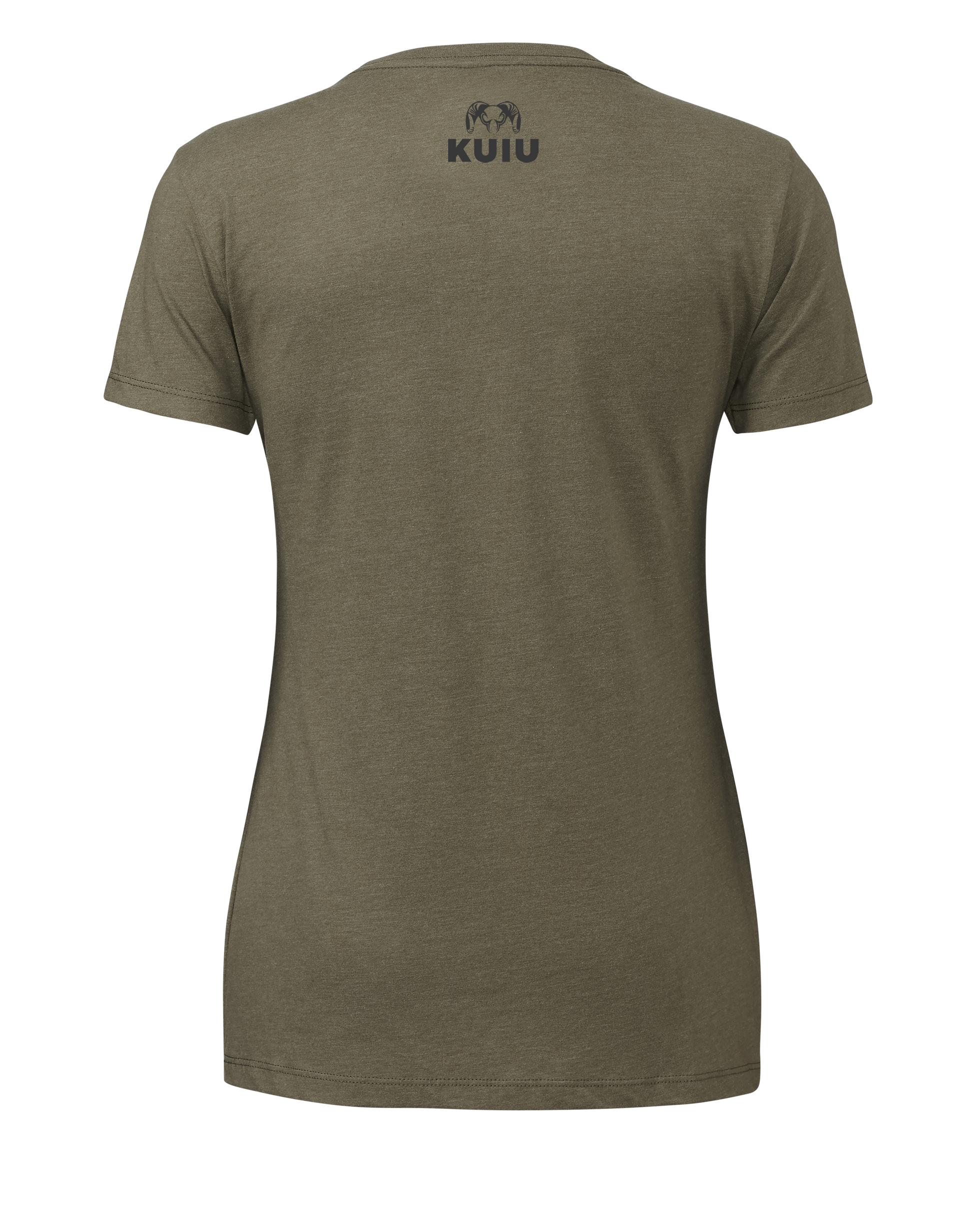 KUIU Women’s Topo Here to Hunt T-Shirt | Military Green