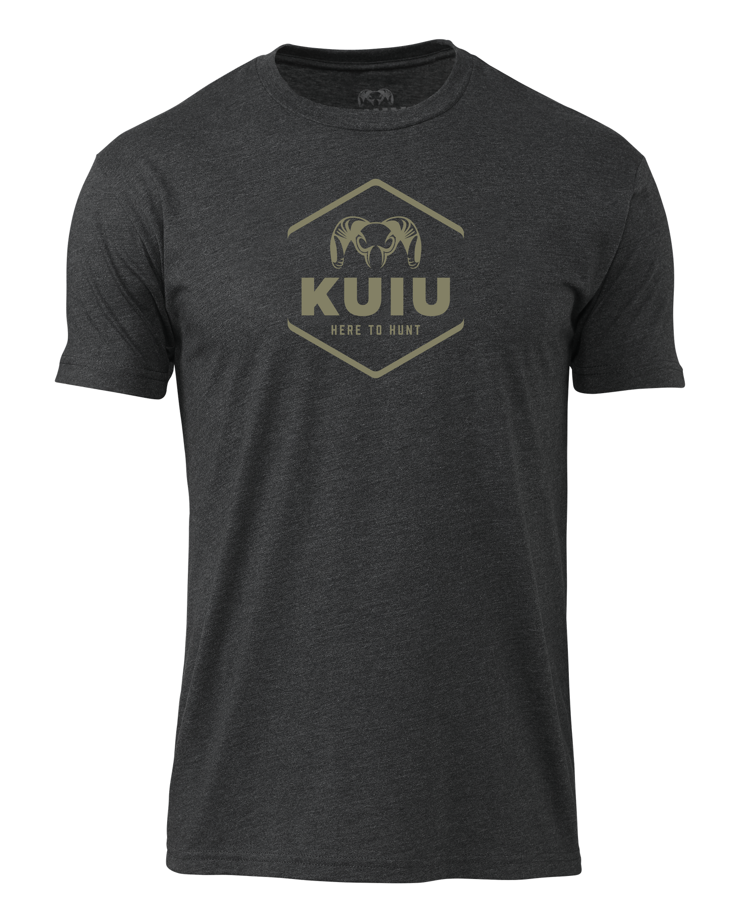 KUIU Stacked Here to Hunt T-Shirt | Charcoal
