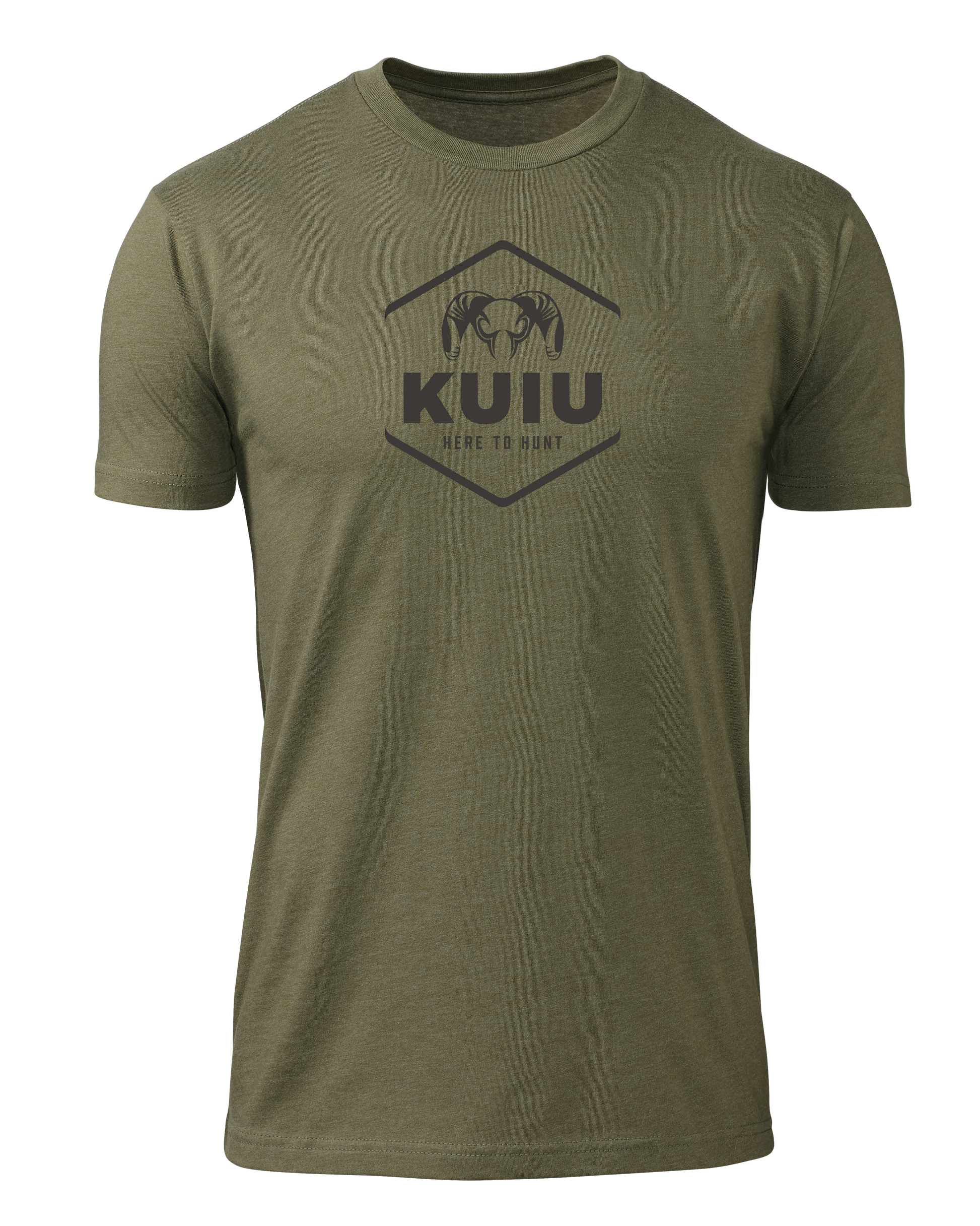 KUIU Stacked Here to Hunt T-Shirt | Military Green