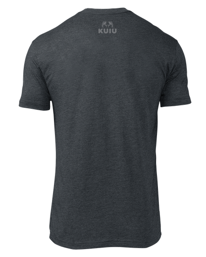 KUIU Topo Here to Hunt T-Shirt | Charcoal