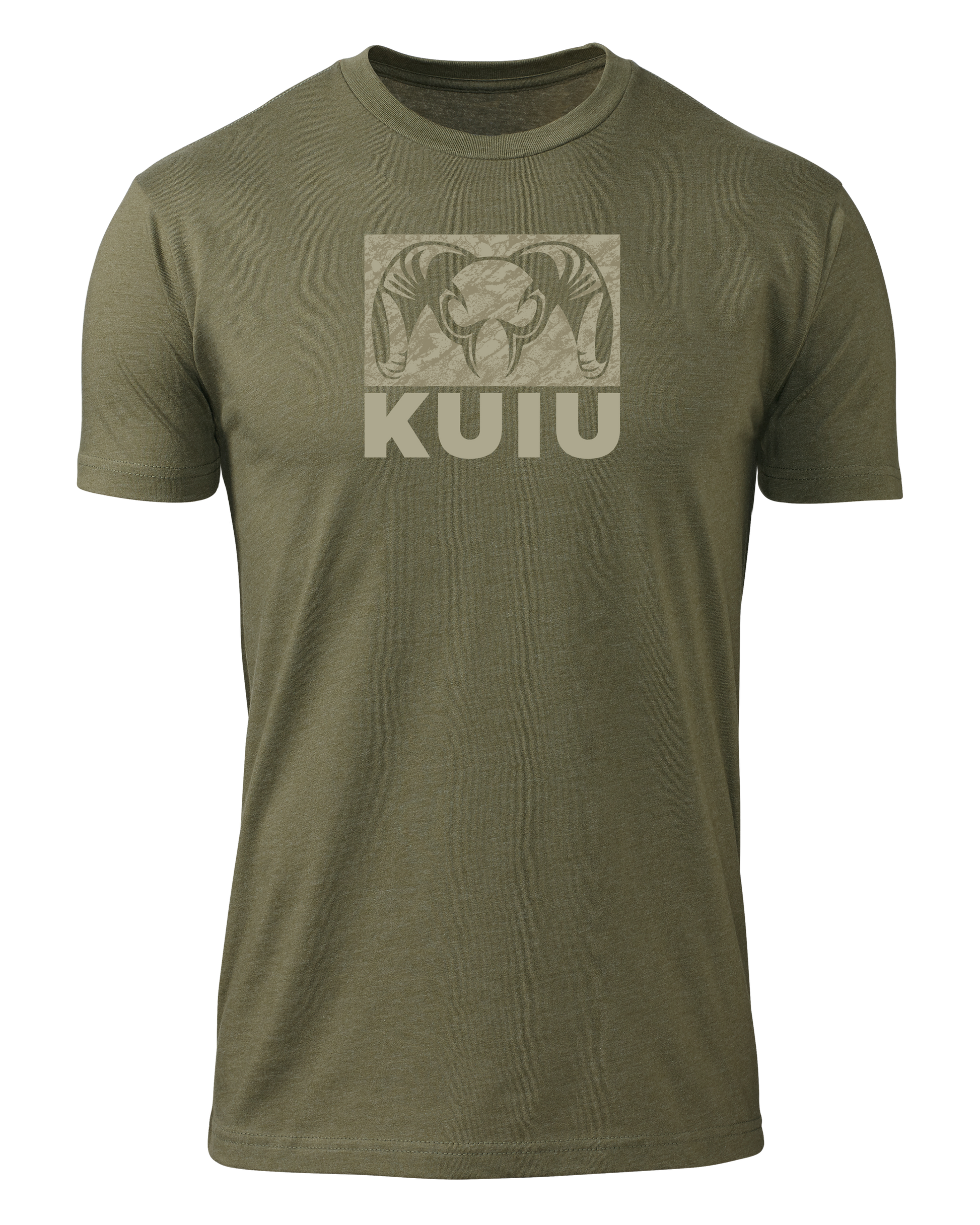 KUIU Gritstone Logo T-Shirt | Military Green