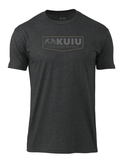 KUIU Shield Logo T-Shirt | Charcoal