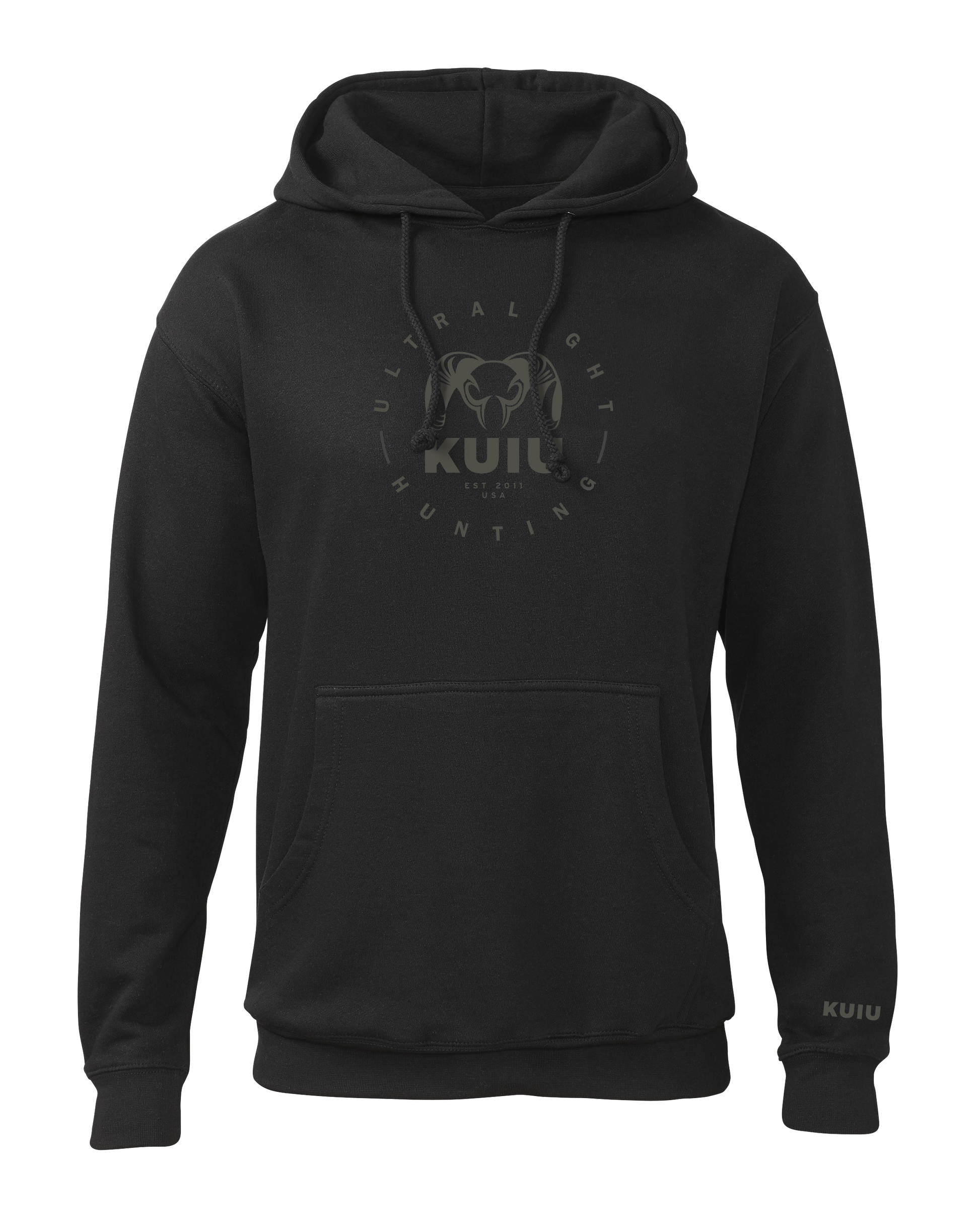KUIU Ultralight Hunting Circle Hoodie | Black