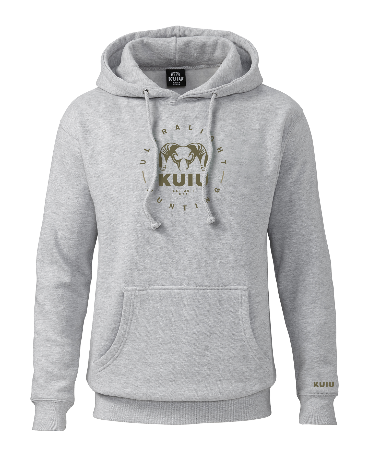 Outlet KUIU Ultralight Hunting Circle Hoodie | Heather Grey
