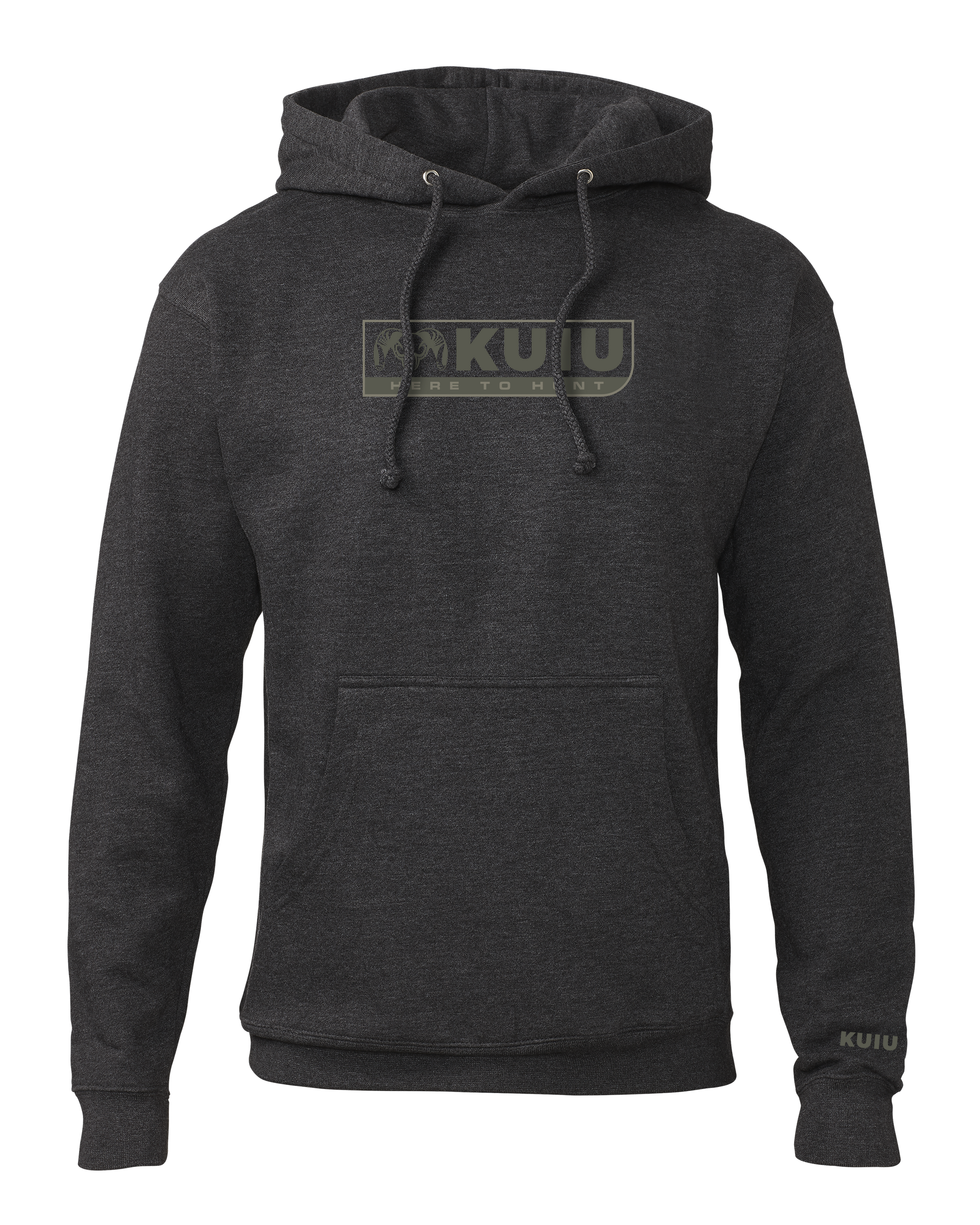 KUIU Here to Hunt Hoodie | Charcoal