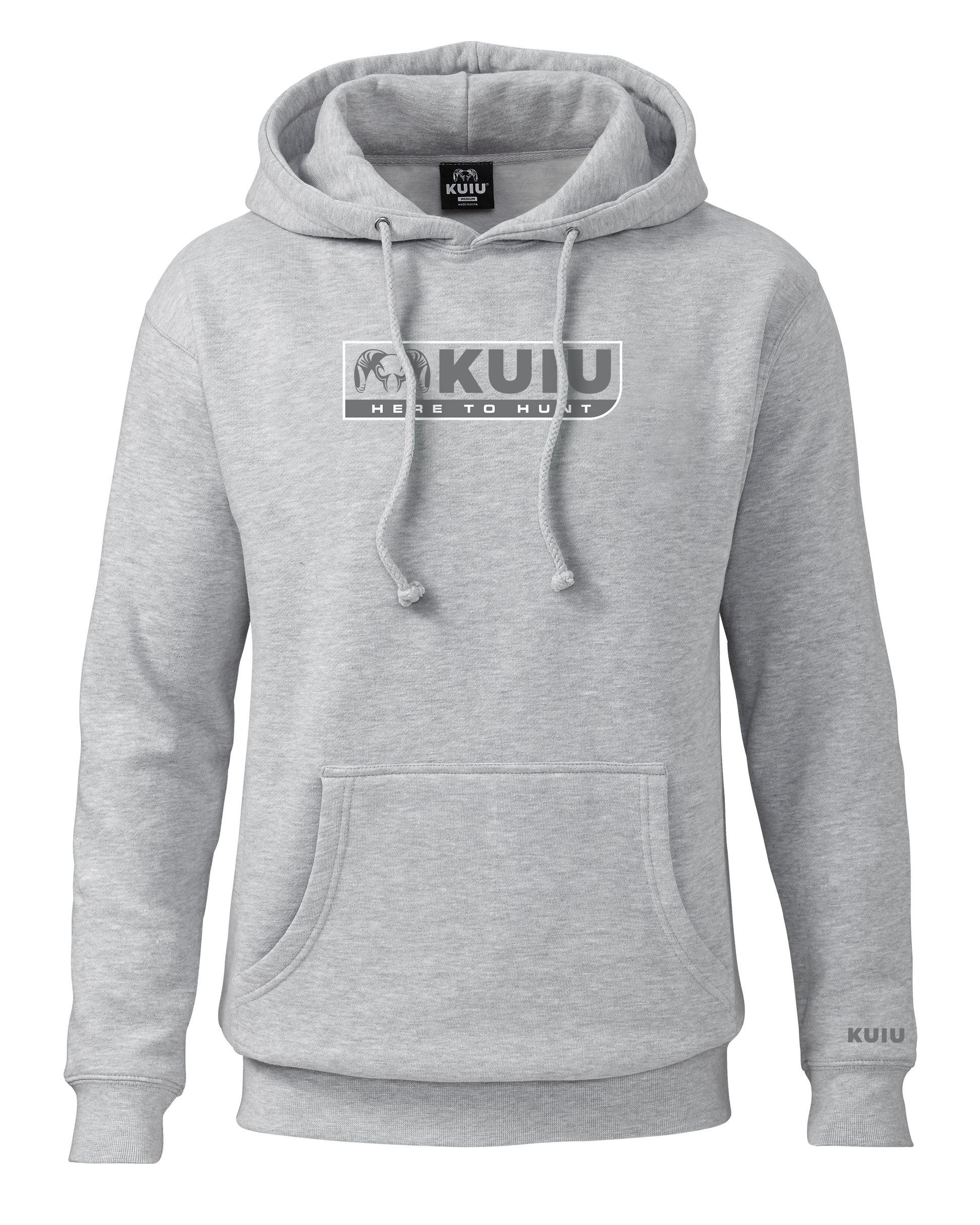 KUIU Here to Hunt Hoodie | Heather Grey