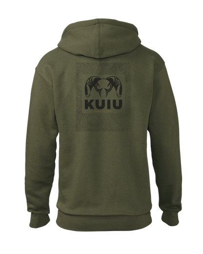 KUIU Topo Back Logo Hoodie | Army