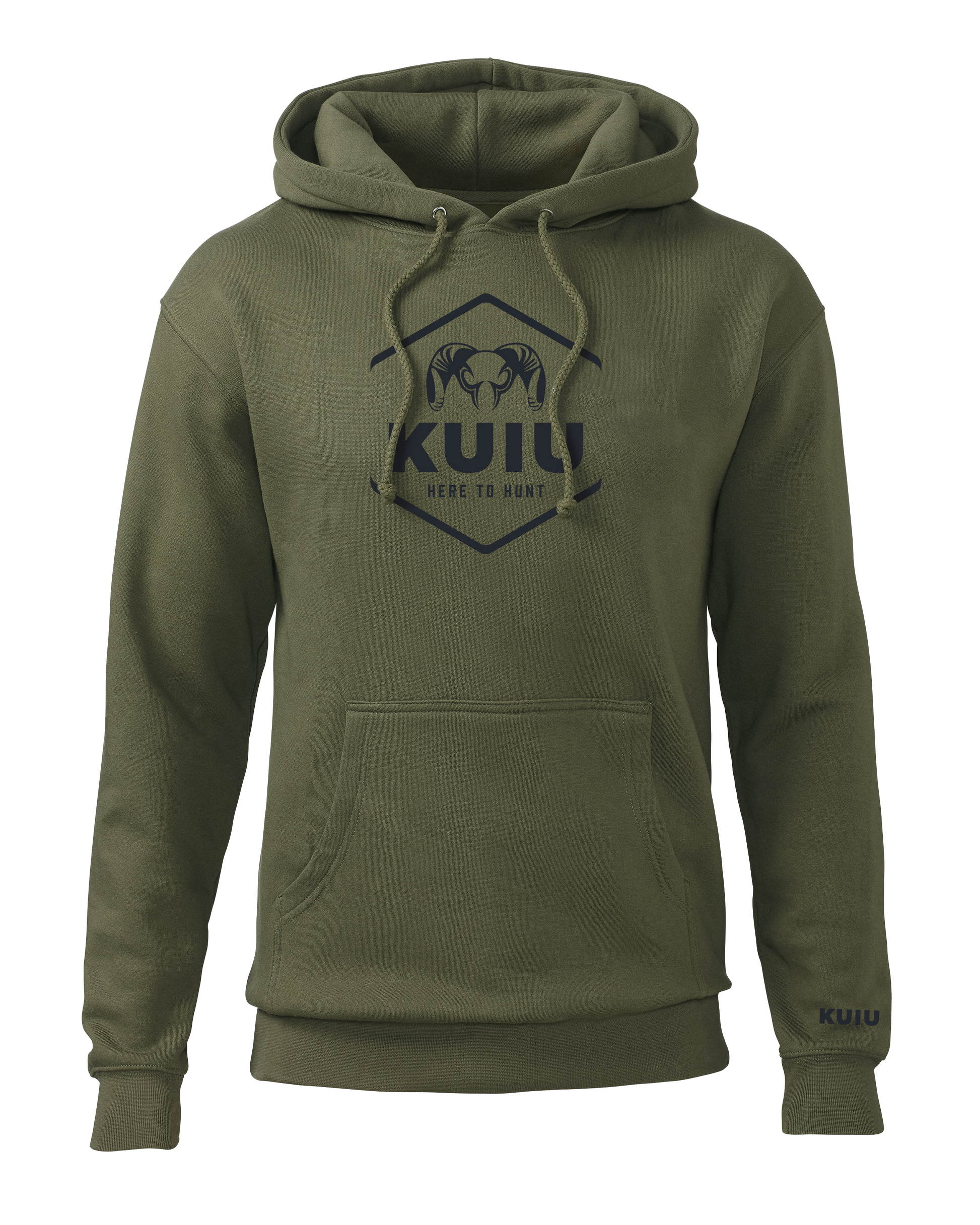 KUIU Stacked Here to Hunt Hoodie | Army