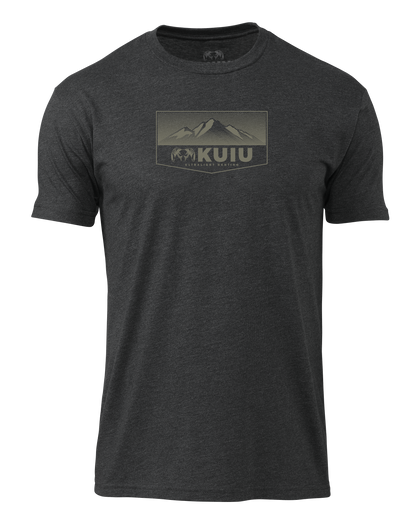 KUIU Ultralight Mountain Logo T-Shirt | Charcoal