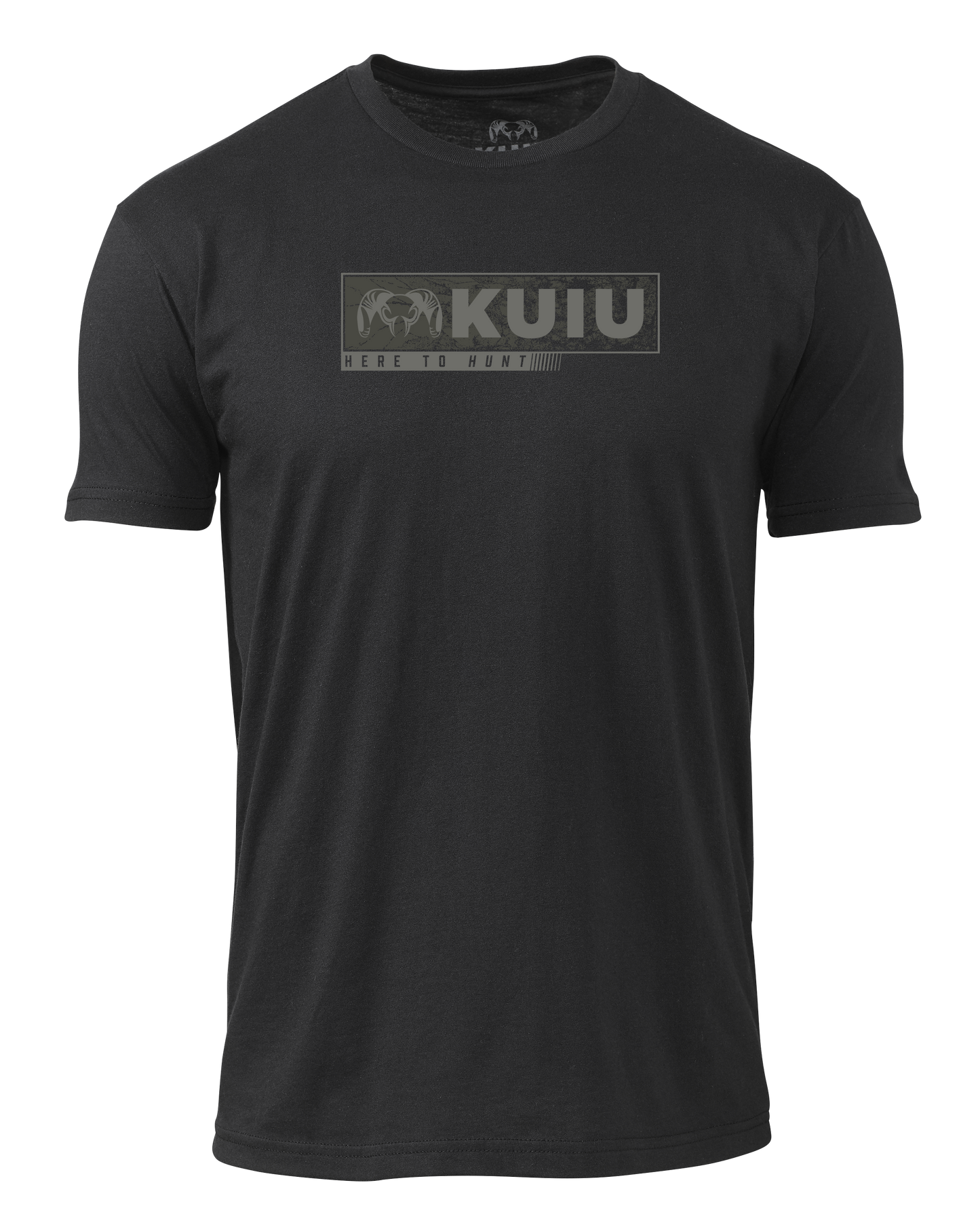 KUIU Here to Hunt Gritstone T-Shirt | Black
