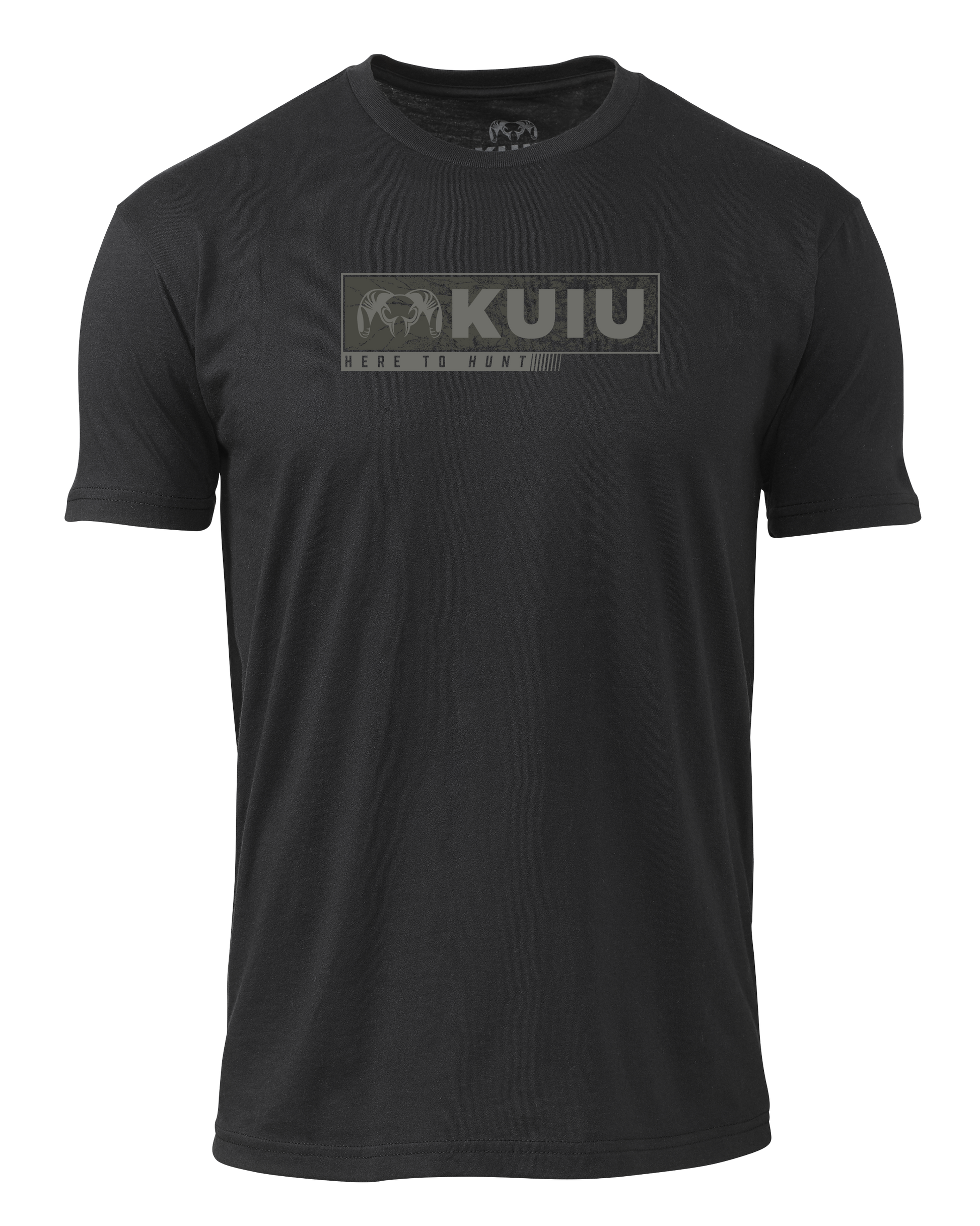 KUIU Here to Hunt Gritstone T-Shirt | Black