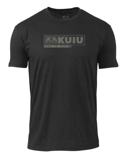 KUIU Here to Hunt Gritstone T-Shirt | Black