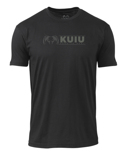 KUIU Here to Hunt Logo T-Shirt | Black