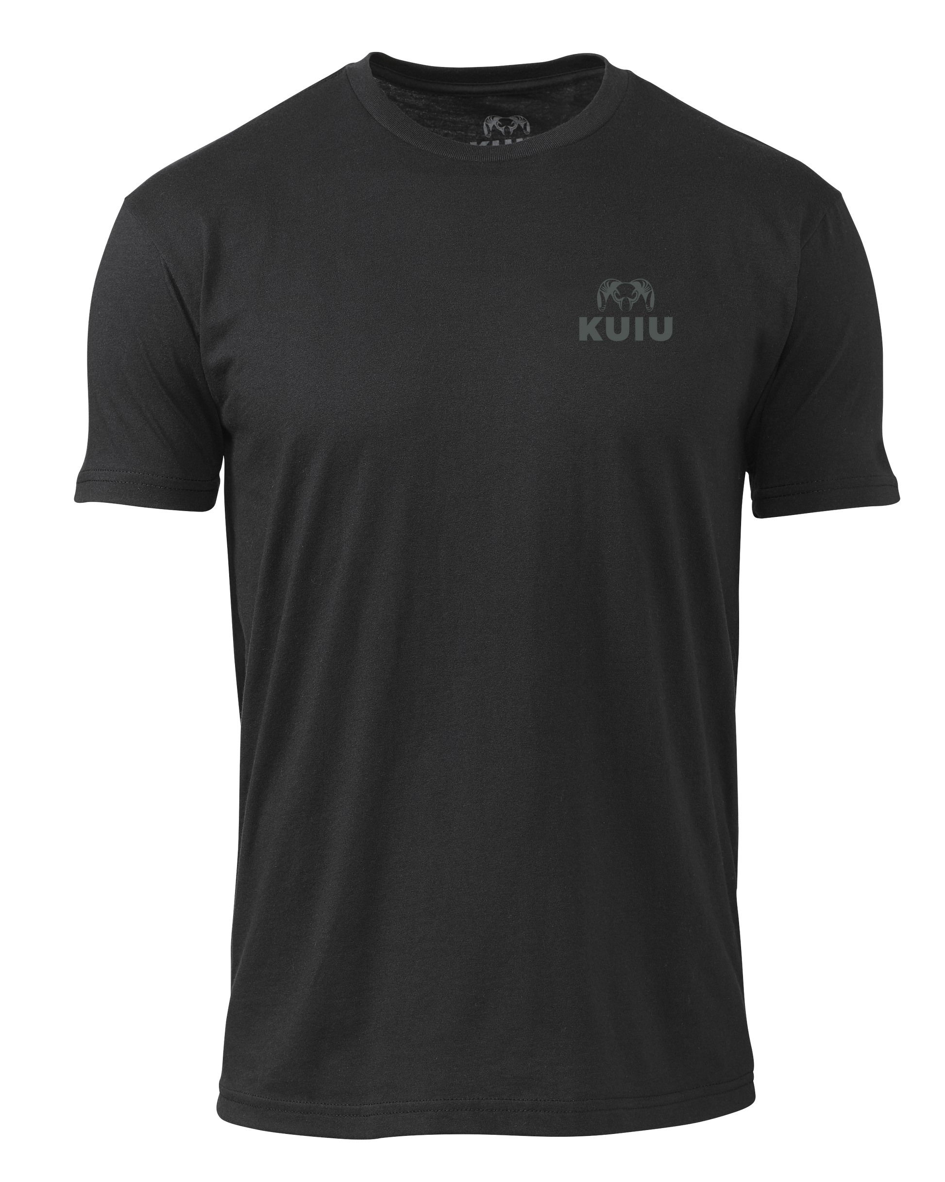 KUIU Vertical Flag Logo T-Shirt | Black