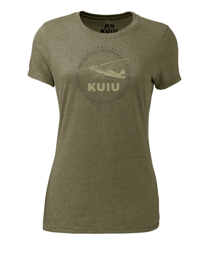 Women's Super Cub Logo T-Shirt | Military Green
