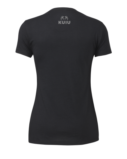 Women's Here to Hunt Gritstone T-Shirt | Black