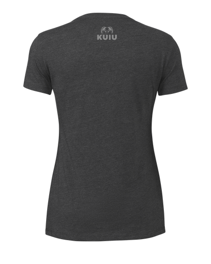 Women's Here to Hunt Gritstone T-Shirt | Charcoal