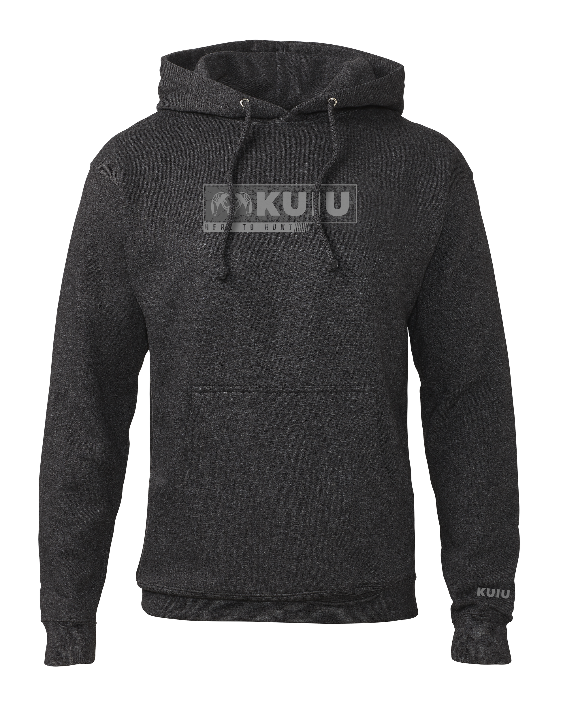 KUIU Here to Hunt Gritstone Hoodie | Charcoal