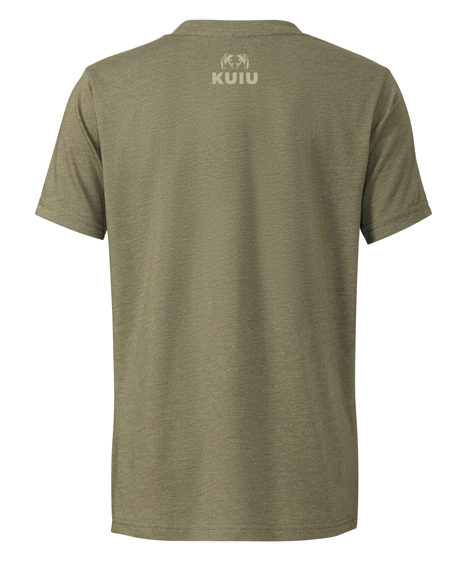 Youth Here to Hunt Logo T-Shirt | Military Green