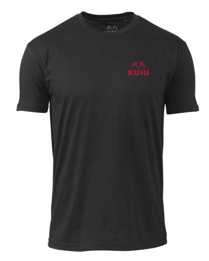 KUIU Vertical Flag Fade T-Shirt | Black