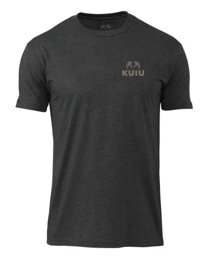 KUIU Here to Hunt Patch T-Shirt | Charcoal
