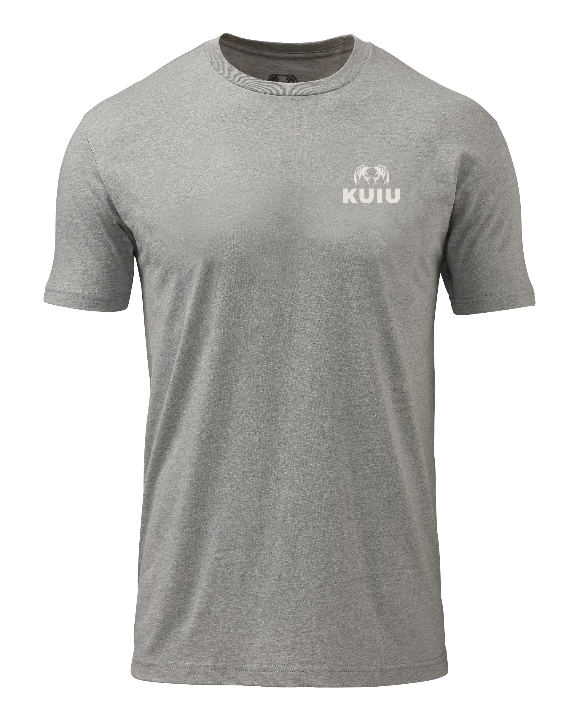 KUIU Retro Flag Fade T-Shirt | Heather Grey