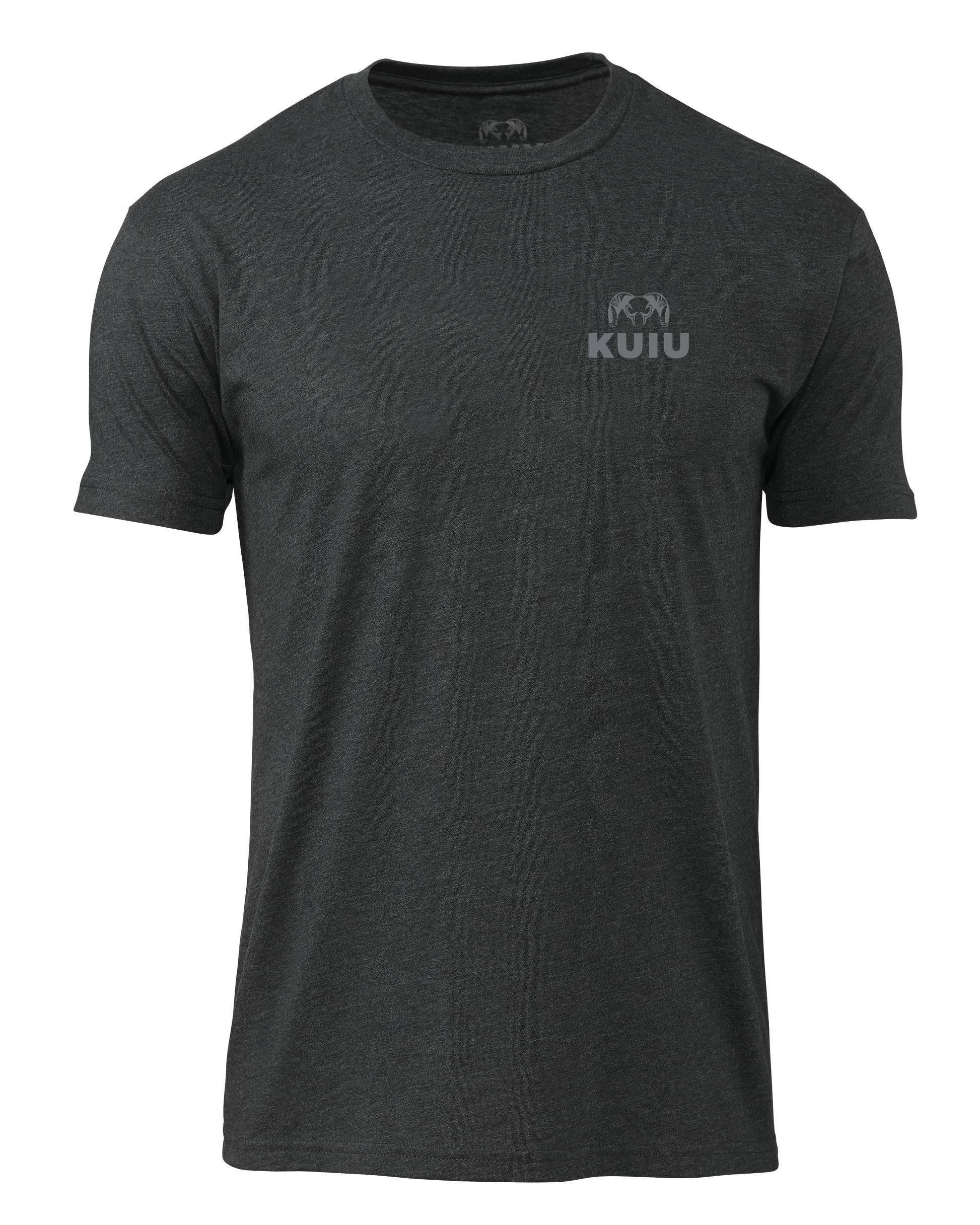 KUIU Solid Flag Fade T-Shirt | Charcoal