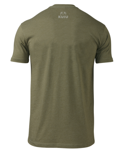 KUIU Topo Mountain T-Shirt | Military Green