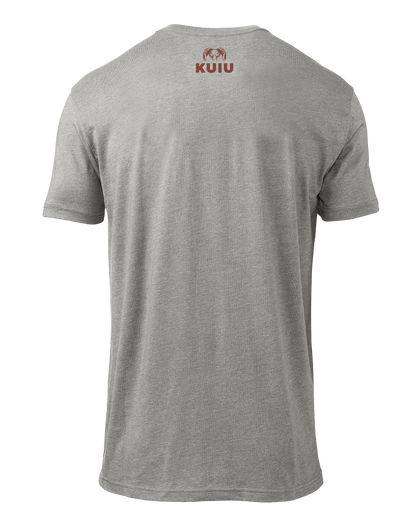 KUIU Ram Flag T-Shirt | Heather Grey